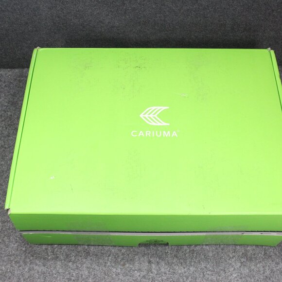 NEW Cariuma UBA Leather Sneakers, White Premium Leather/Gum & Ice, Mens 12.5 - Picture 5 of 7